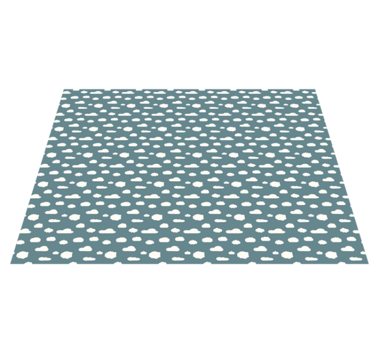 Cloud Pattern kids carpet - TenStickers