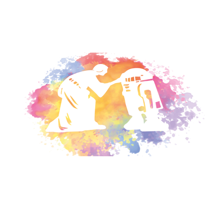 Aquarella galactic saga teenage bedroom rug - TenStickers