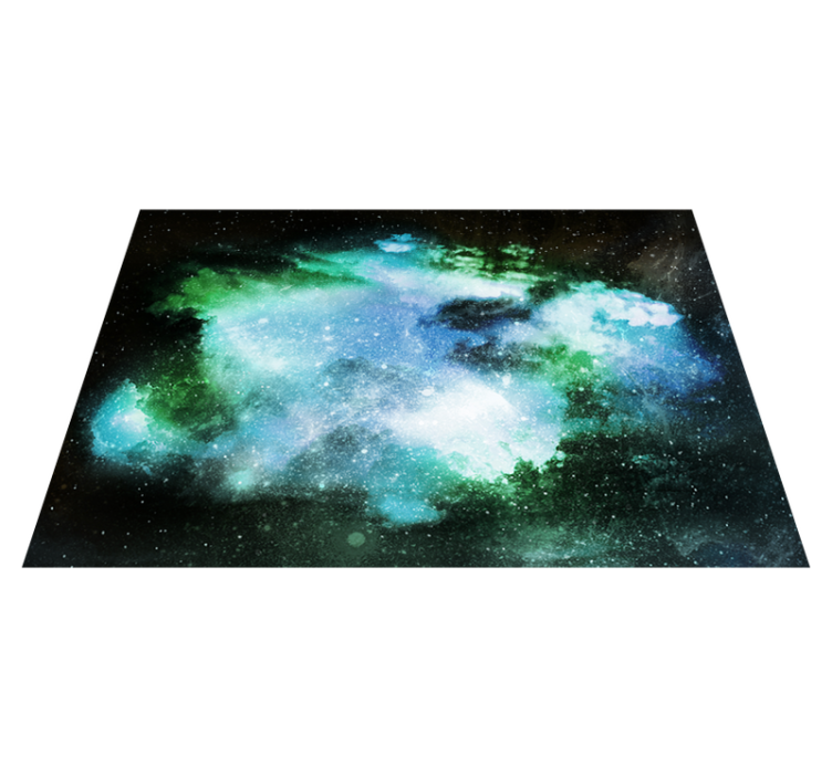 Celestial Discovery star rug - TenStickers