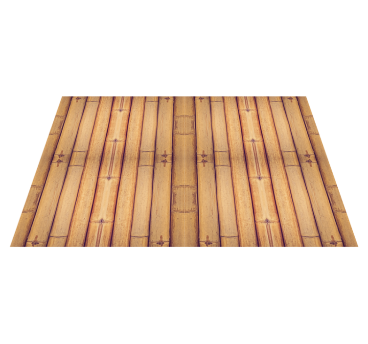 Bamboo Inspired living room rug - TenStickers