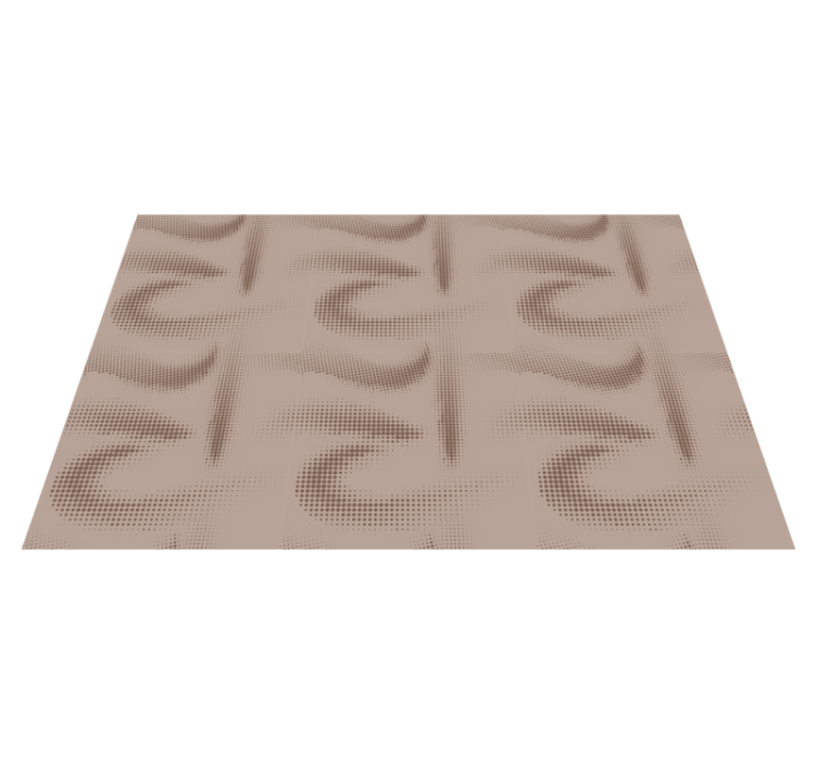 Soft Textured Swirls living room rug - TenStickers