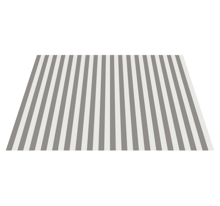 Vertical gray lines stripes rug - TenStickers