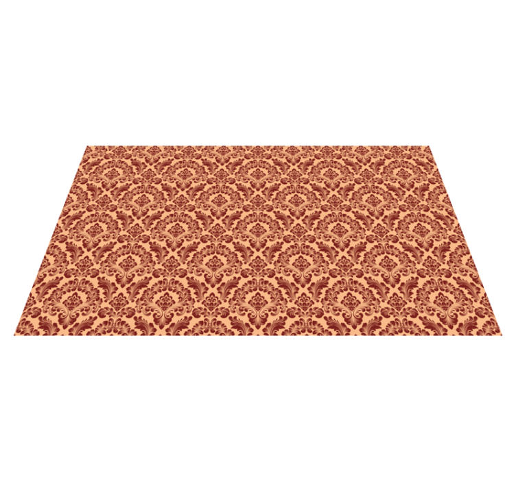 Baroque Pattern Elegance vintage rug - TenStickers