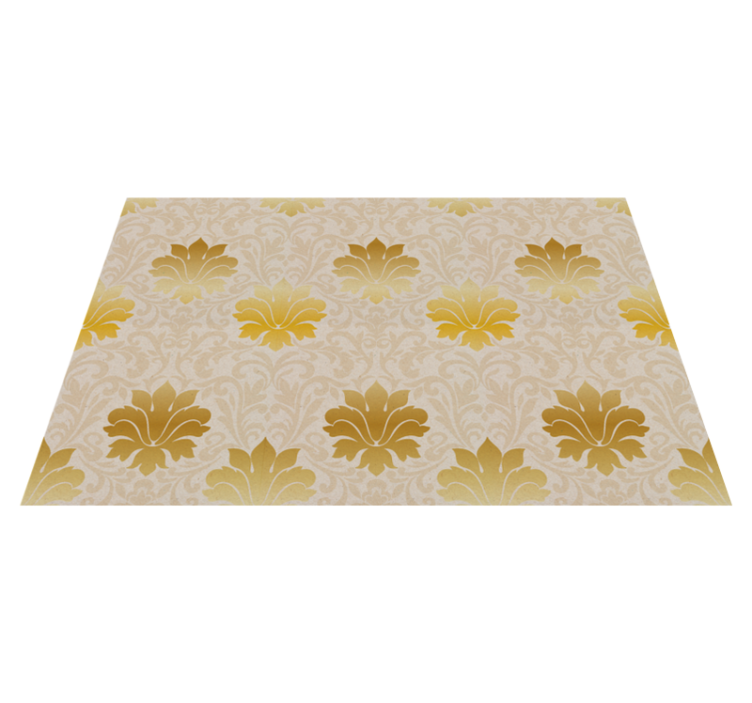 Baroque Pattern Elegance vintage rug - TenStickers