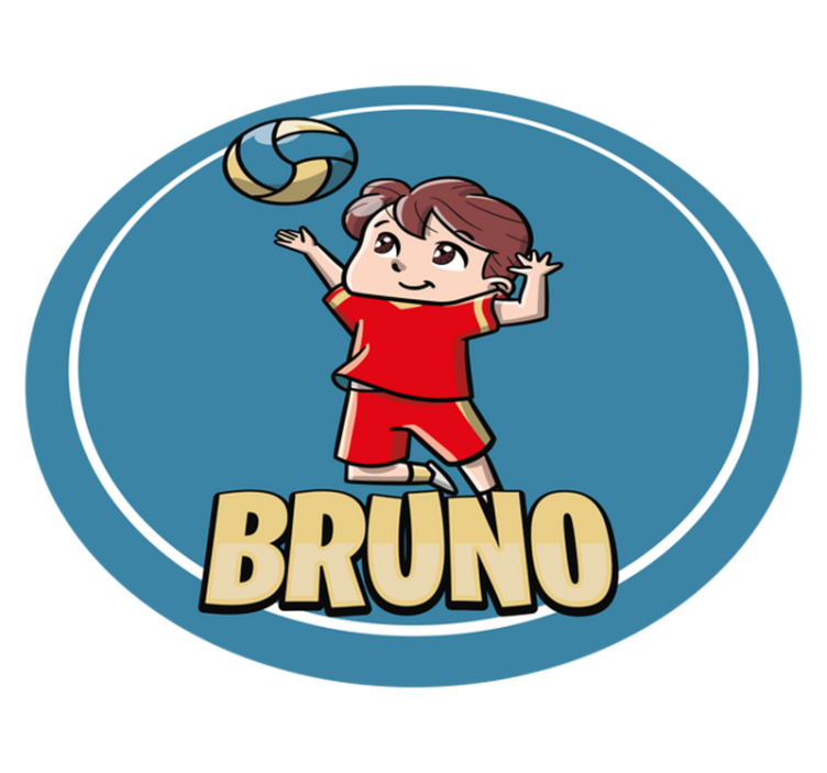 Customizable Sport custom floor mat - TenStickers