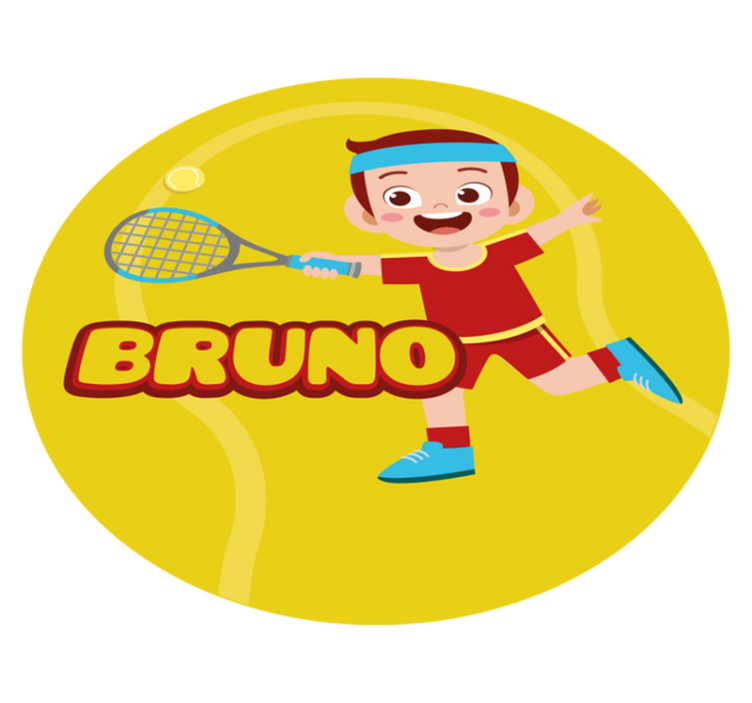 Personalized Sports custom floor mat - TenStickers