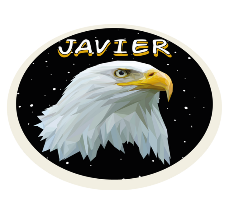 Customizable Eagle custom floor mat - TenStickers