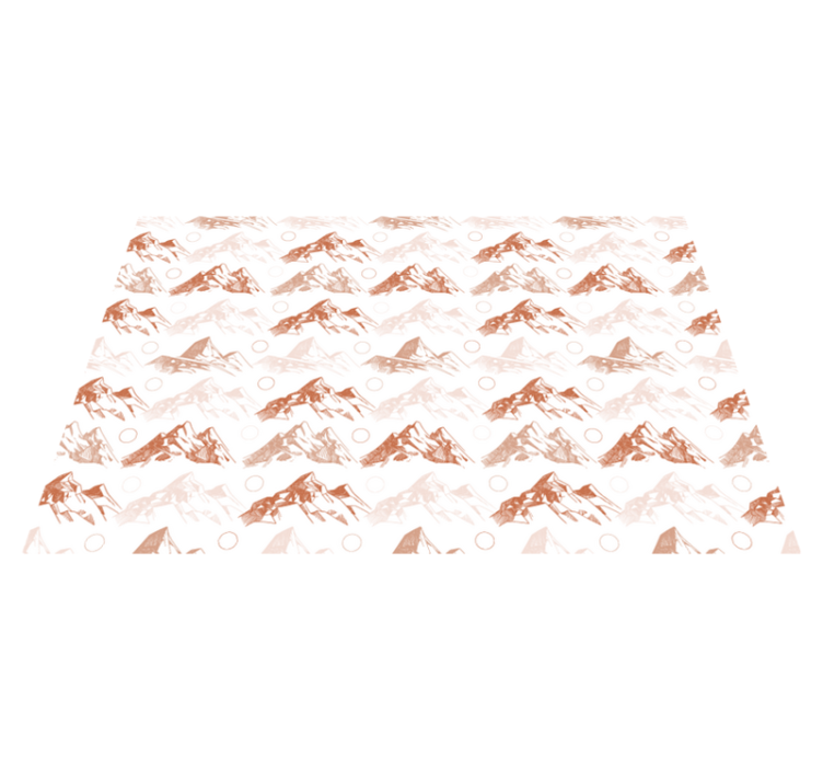 Mountain Pattern nature rug - TenStickers