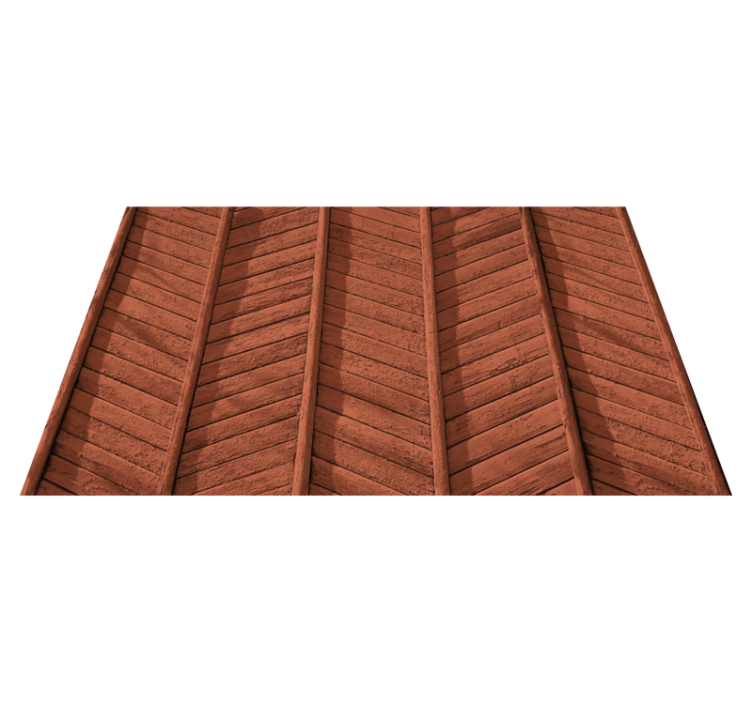 Wooden Planks Detail wood effect rug - TenStickers