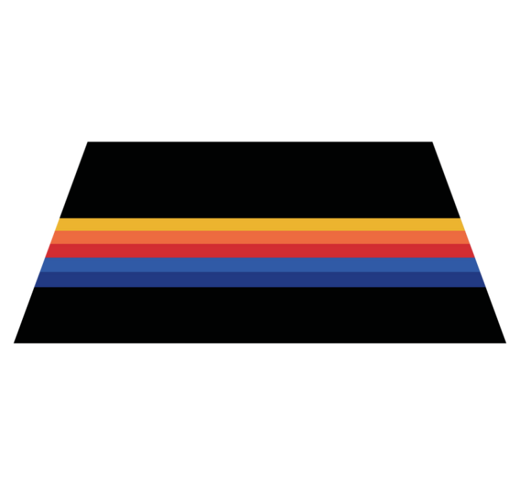 Minimalist Striped Accent stripes rug - TenStickers