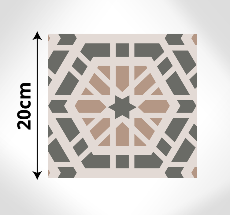 Gothic portugese tiles kitchen floor tiles - TenStickers