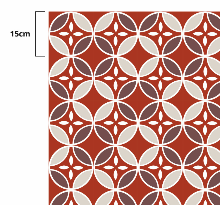 Artistic Pattern Mix mosaic rug - TenStickers