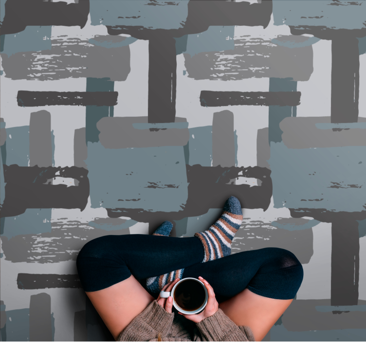 Conceptual Mosaic mosaic rug - TenStickers