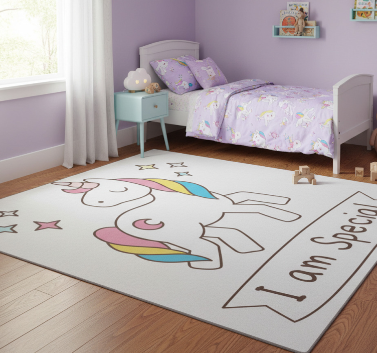Unicorn dream animal mat - TenStickers