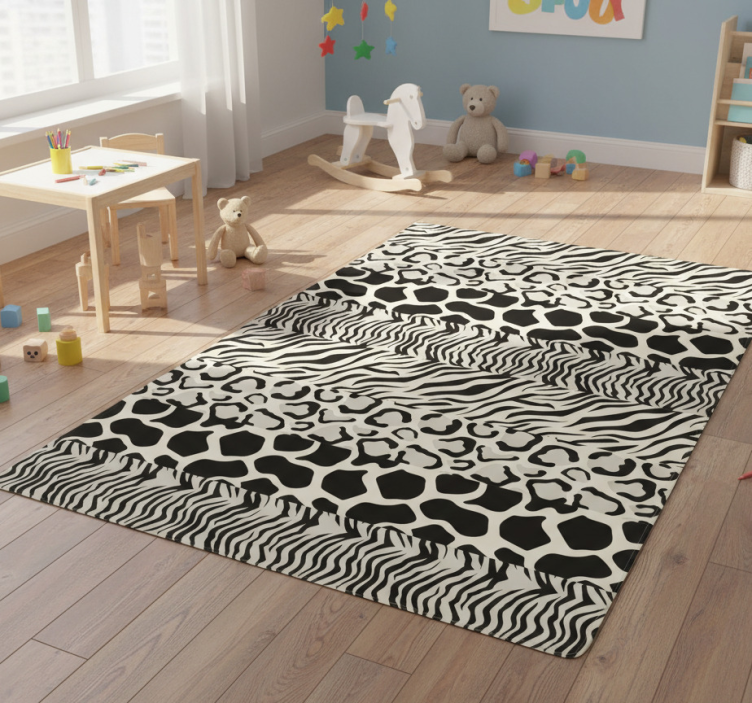 Animal mat with four unique designs - TenStickers