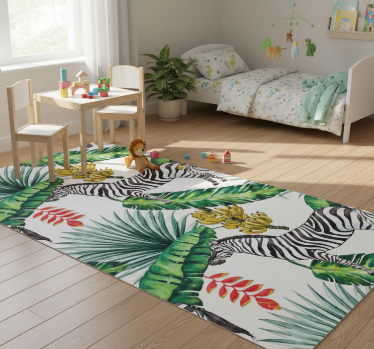 Animal mat with nature design - TenStickers