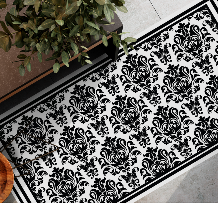 Baroque Elegance vintage rug - TenStickers