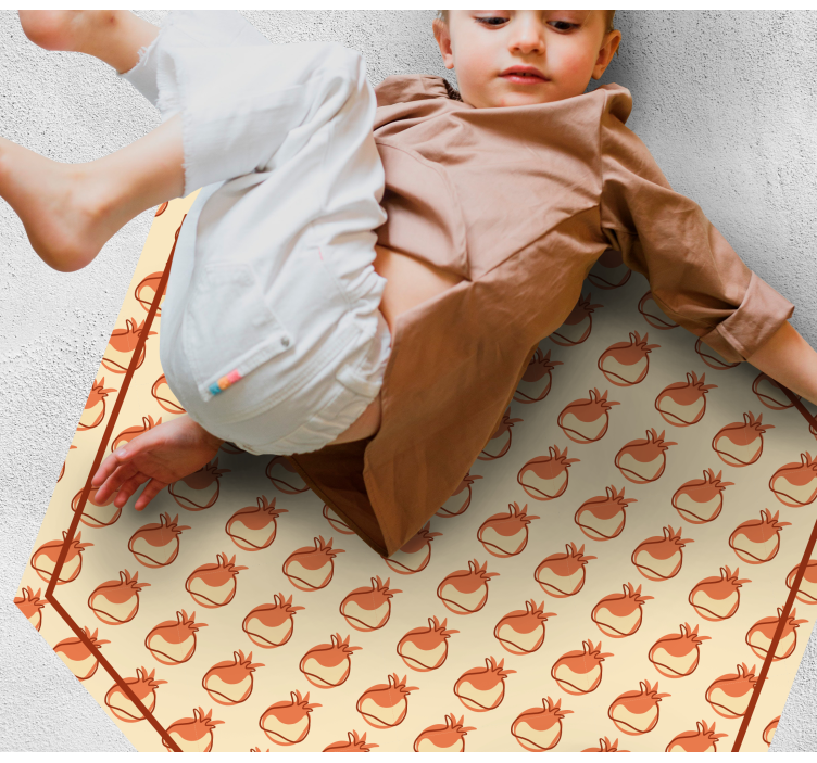 Charming Bird Patterns kitchen mat - TenStickers