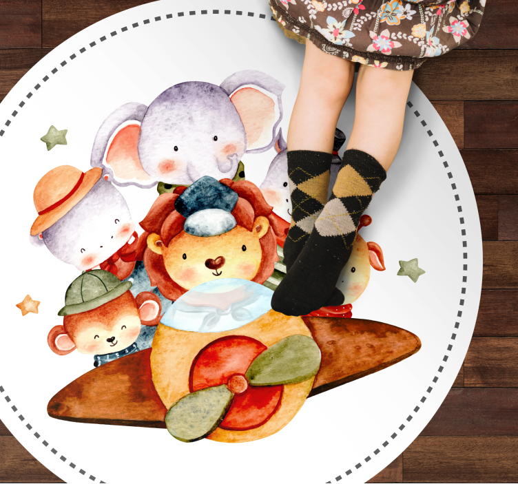 Children's Companions kids carpet - TenStickers