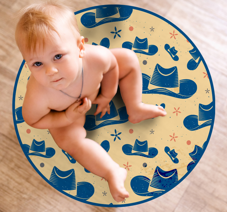 Circular Play Area nursery rug - TenStickers