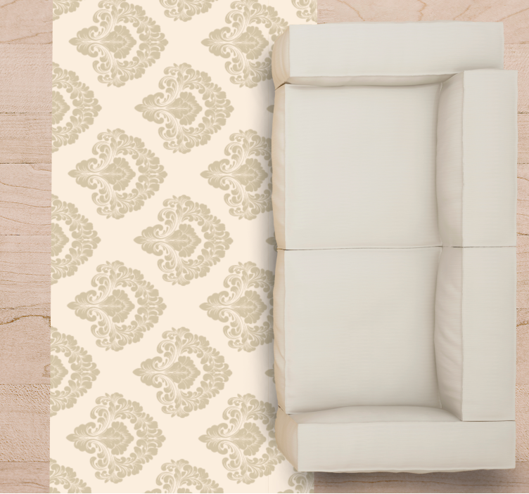 Classic Ornate Pattern modern rug - TenStickers