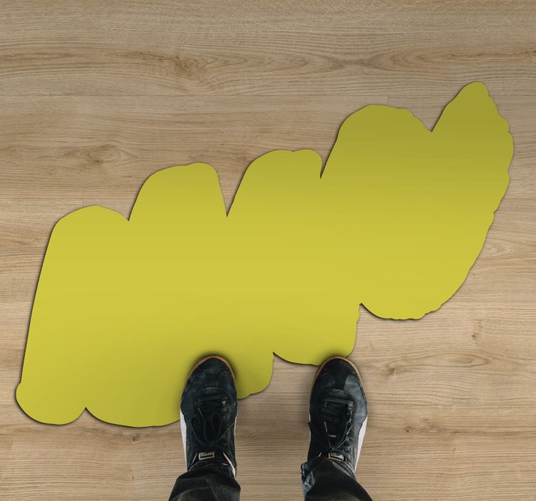 Cloud Silhouette texture rug - TenStickers