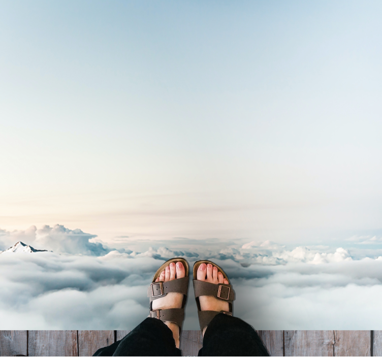 Cloudscape Serenity nature rug - TenStickers