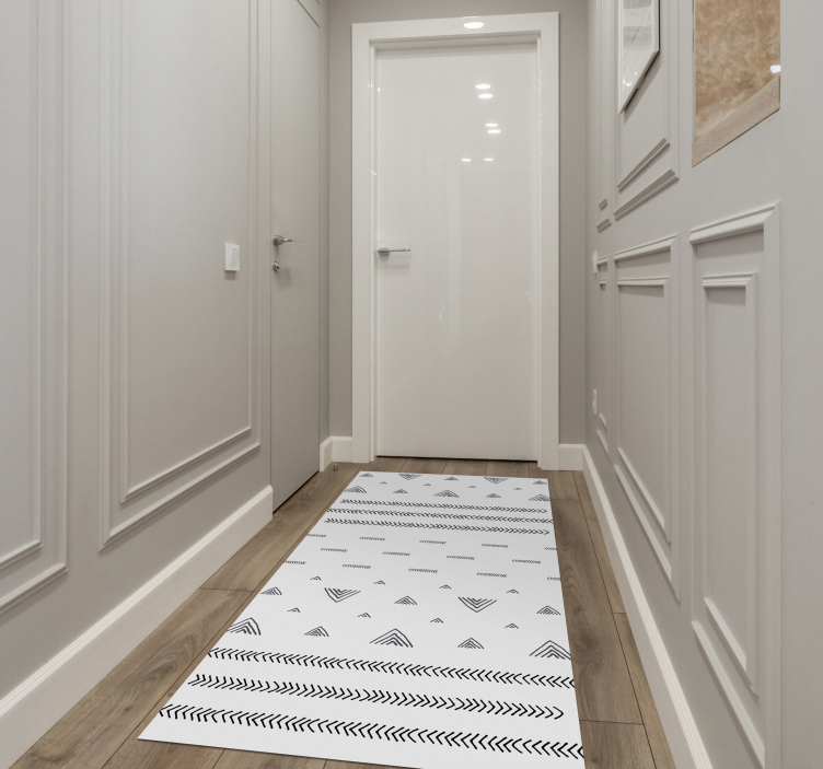 Contemporary Geometric Patterns ethnic rug - TenStickers