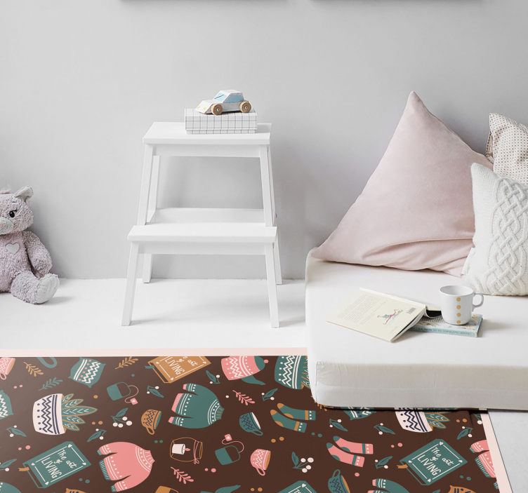 Cozy living essentials teenage bedroom rug - TenStickers
