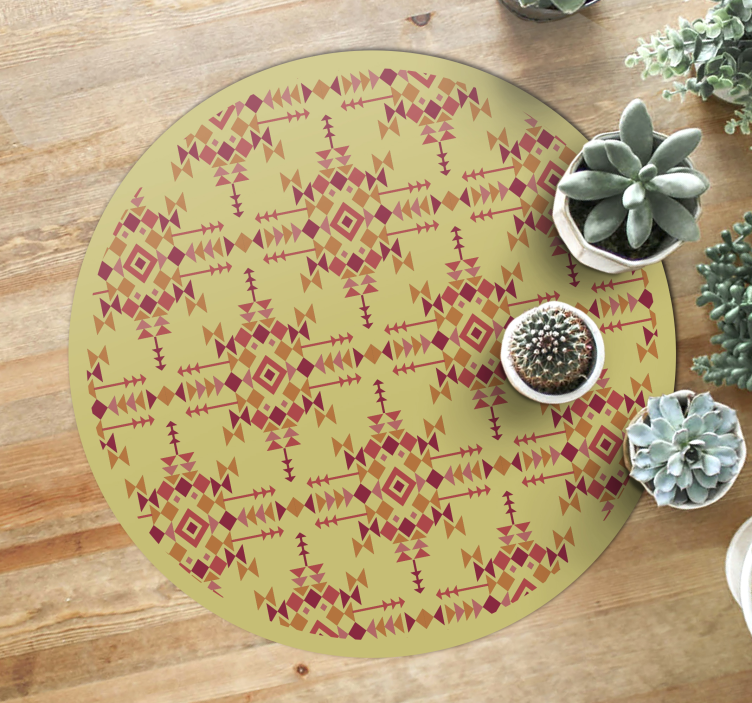 Cultural Balance ethnic rug - TenStickers
