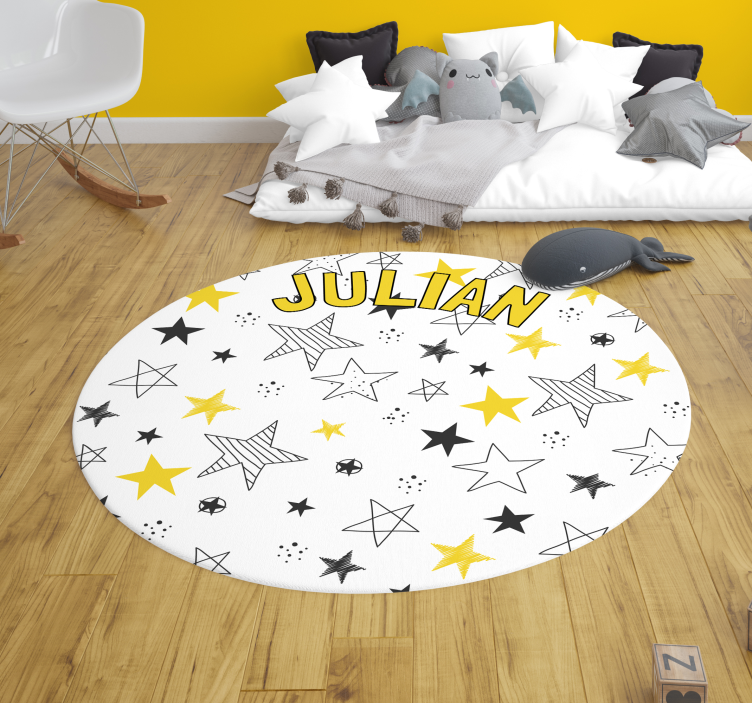 Custom Starry Theme customized mats - TenStickers