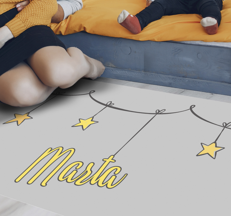 Customized Starry custom floor mat - TenStickers