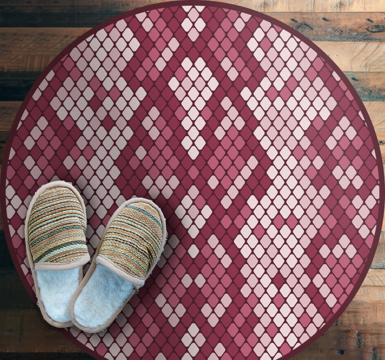 Diamond Pattern Mix texture rug - TenStickers