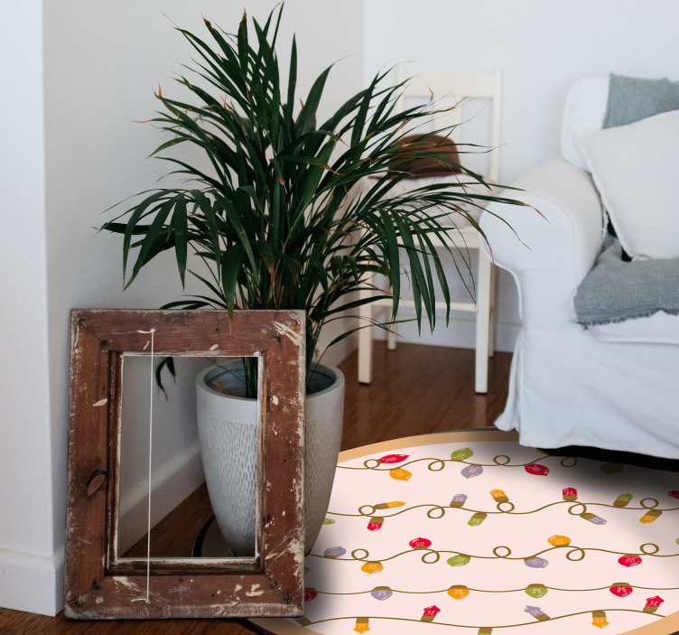 Festive Garland event carpet - TenStickers