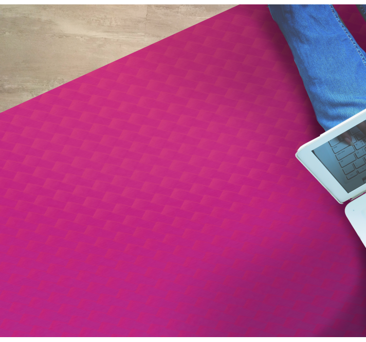 Gradient Hexagonal Pattern texture rug - TenStickers