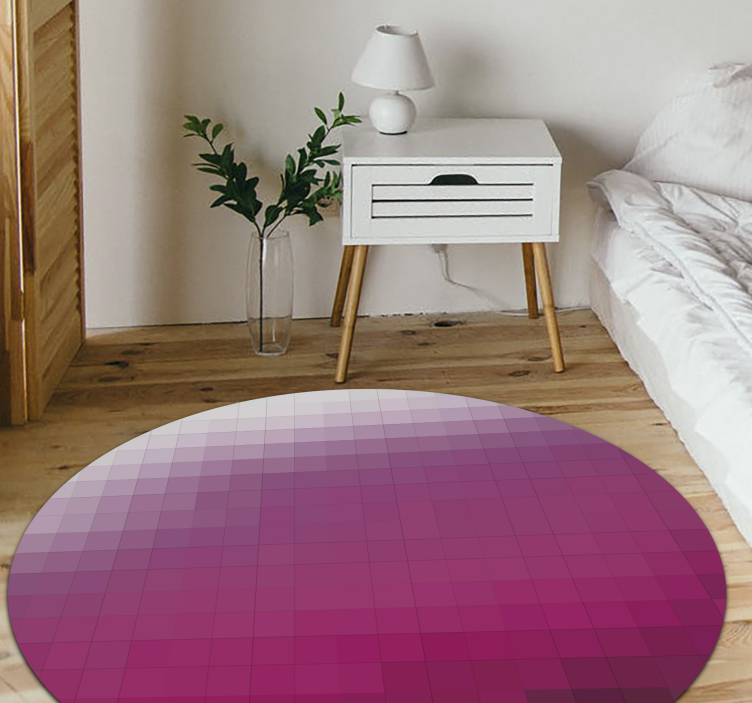 Gradient Sphere minimalistic rug - TenStickers