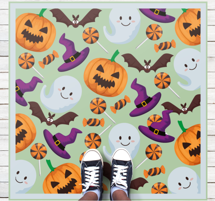 Halloween rugs for a spooky atmosphere - TenStickers
