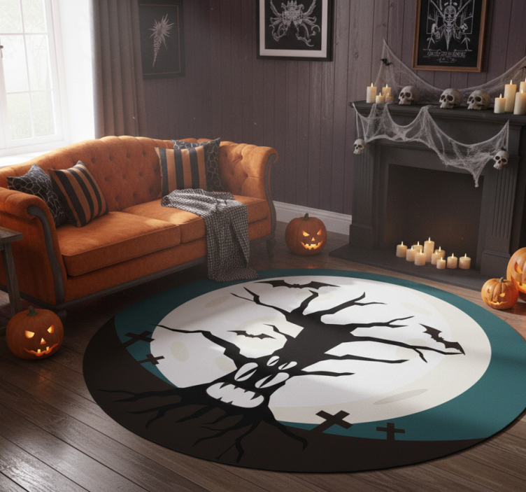 Halloween rugs for a spooky halloween - TenStickers