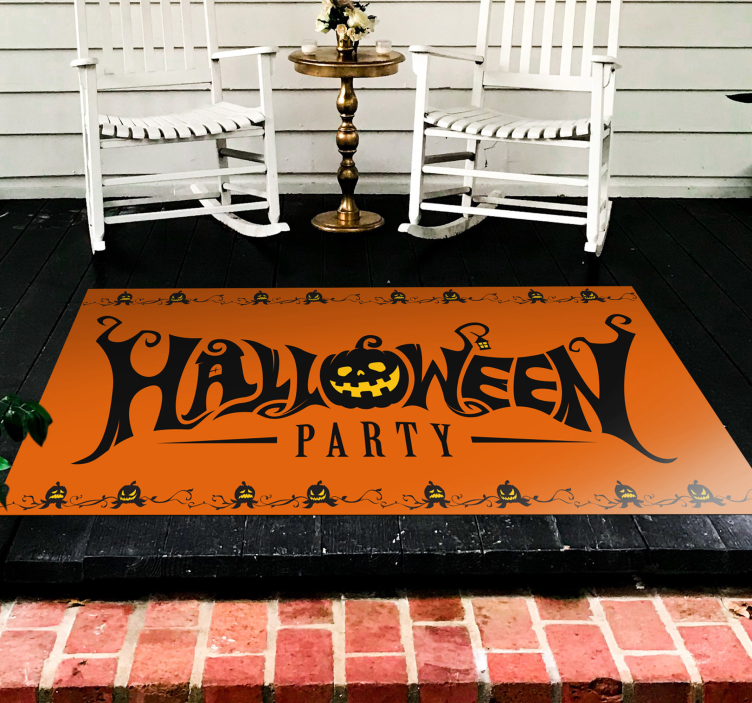 Halloween rugs for spooky celebration decor - TenStickers