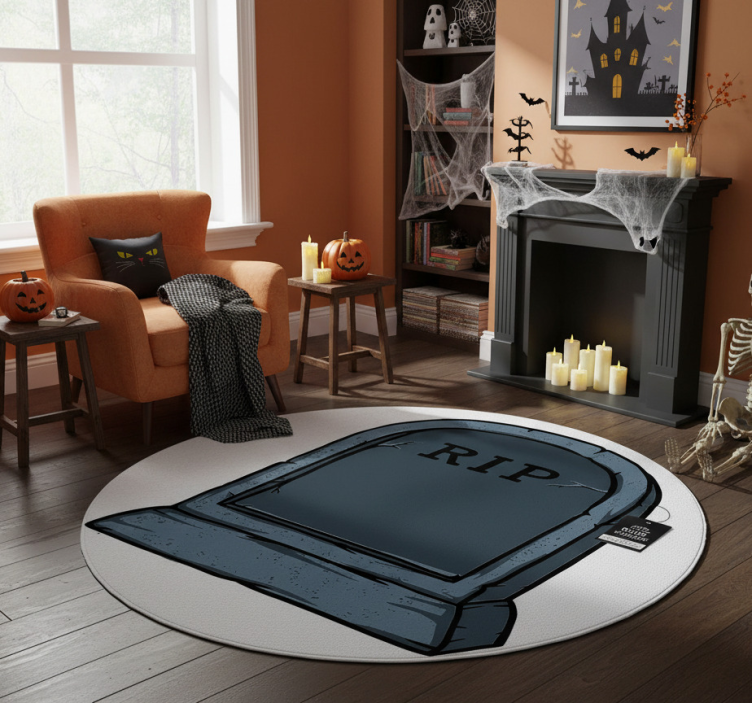 Halloween rugs that are eerie and unique - TenStickers