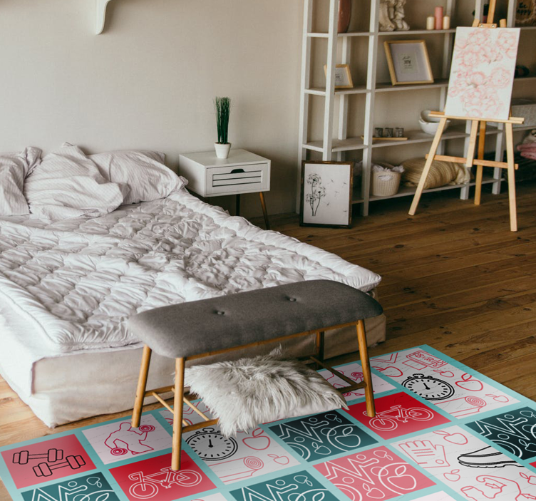 Whimsical Children’s Decor kids carpet - TenStickers