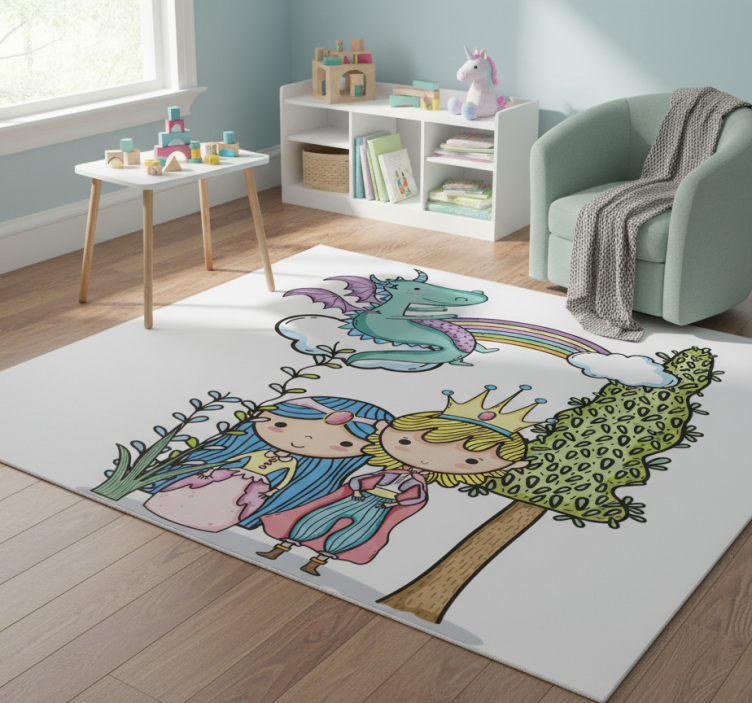Kids carpet magical world - TenStickers