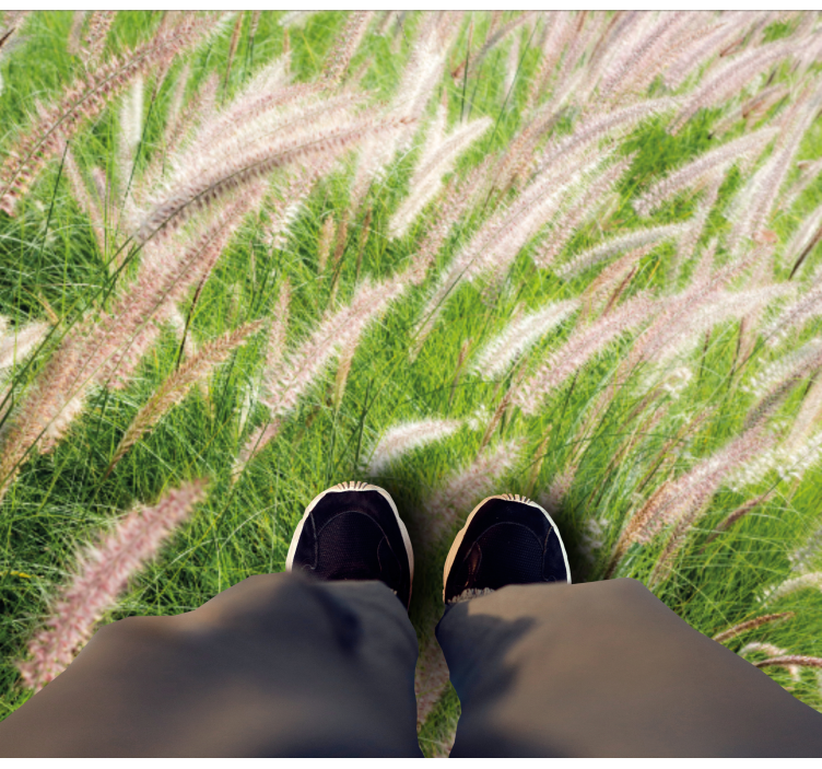 Lush Greenscape nature rug - TenStickers