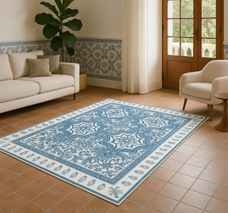 "Majorica" portuguese living room rug - TenStickers