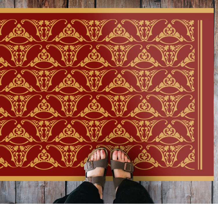 Mandala-Inspired Elegance vintage rug - TenStickers