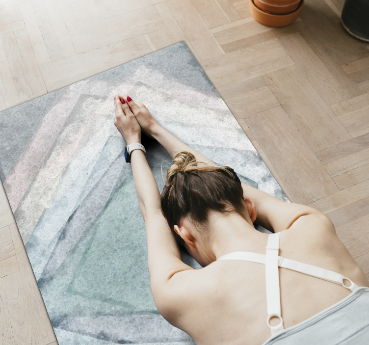 Marble rug in perfect harmony - TenStickers