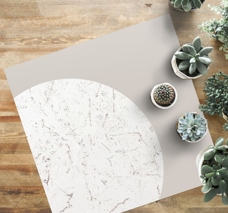 Marble rug with marble texture design - TenStickers