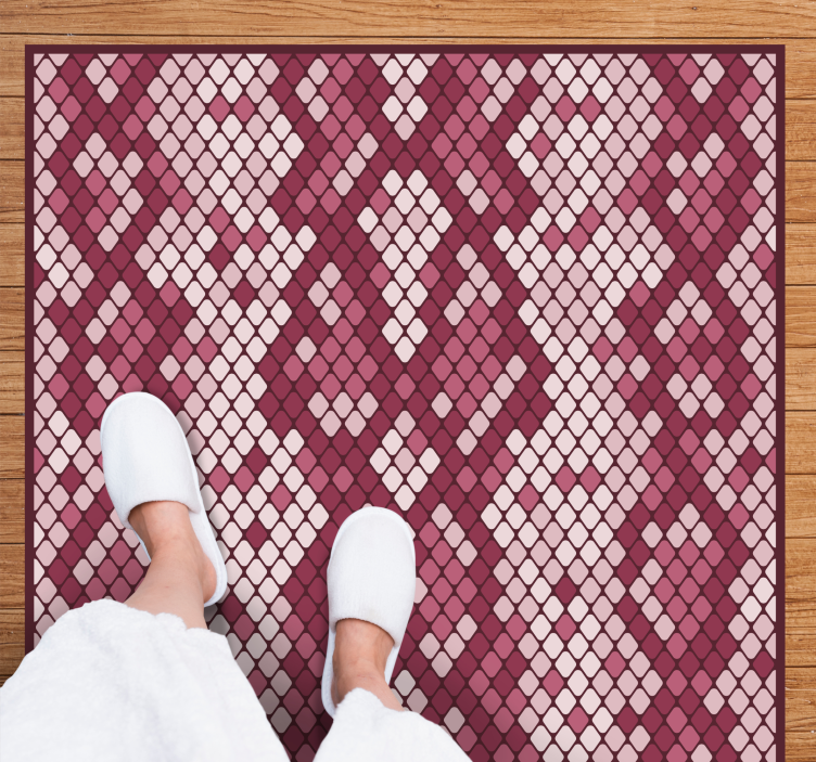 Mosaic Patterns texture rug - TenStickers