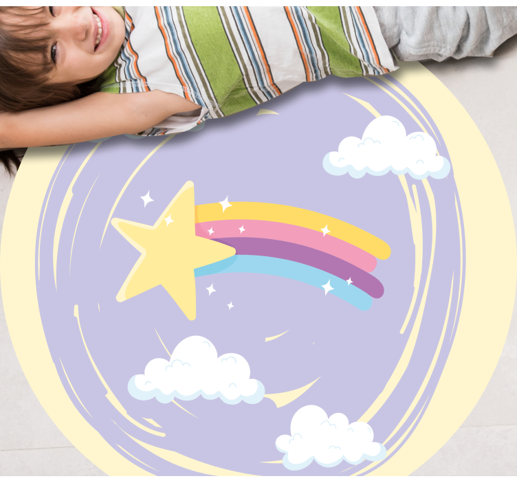 NIGHT SKY MAGIC kids carpet - TenStickers