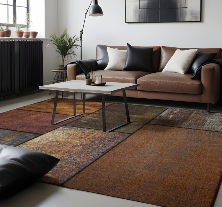 Chic Stone Sophistication stone effect vinyl rug - TenStickers